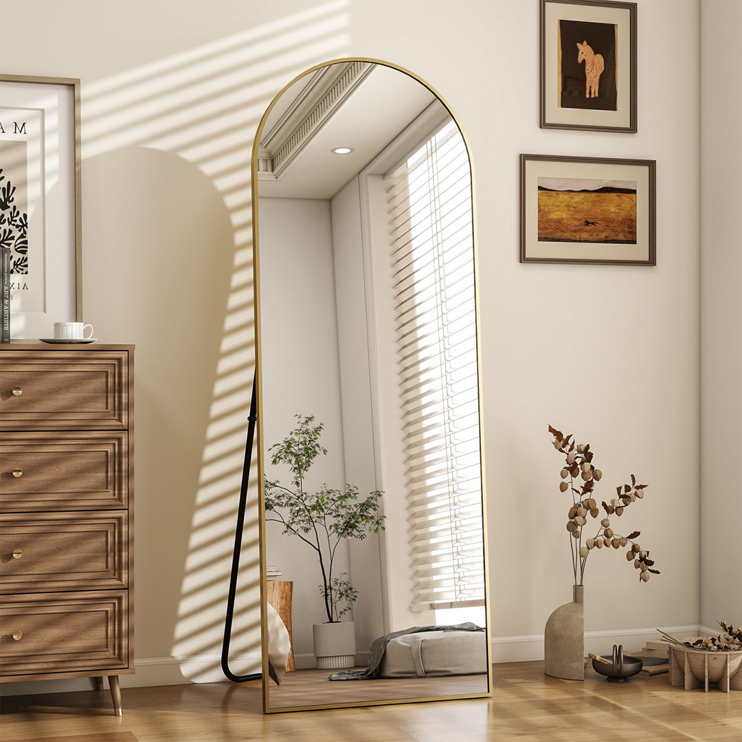 Queenborough Shatterproof Arch Full Length Mirror 